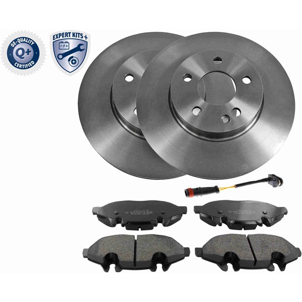 Bremsesett, Skivebremser Ventilert, Framaksel VAICO Expert kits + VAICO