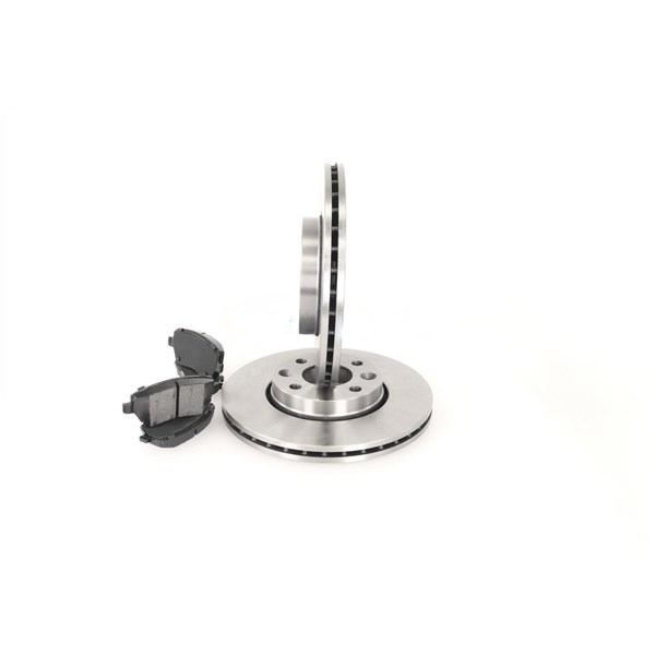Bremsesett, Skivebremser Ventilert, Framaksel VAICO Expert kits + VAICO