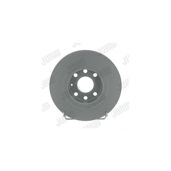 Bremseskive Ventilert, Framaksel JURID Jurid white low dust JURID