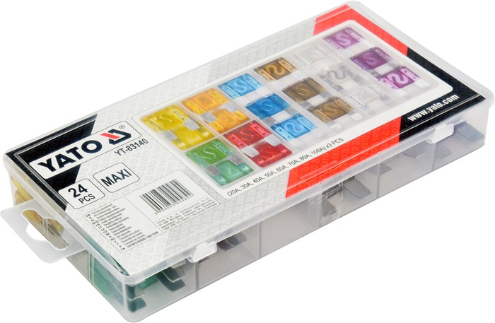 Sikringssett Maxi 24 Pcs Yato