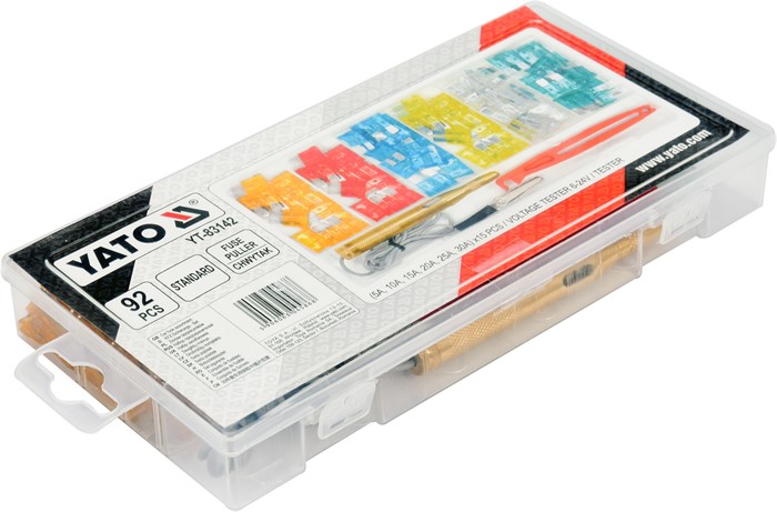 Sikringssett Standard 92 Pcs YATO Yato