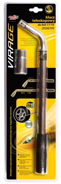 Hjulmutternøkkel 17-19 mm