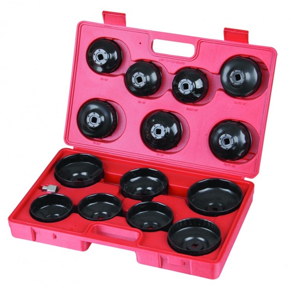 Oljefilterbeholdersett, 15delar