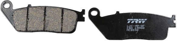 Bremseklosser sett, Framaksel TRW Organic allround TRW