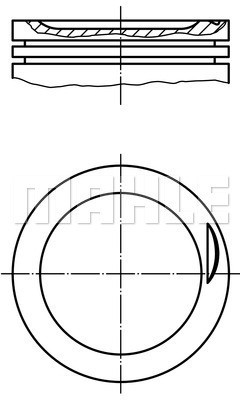 Stempel MAHLE MAHLE