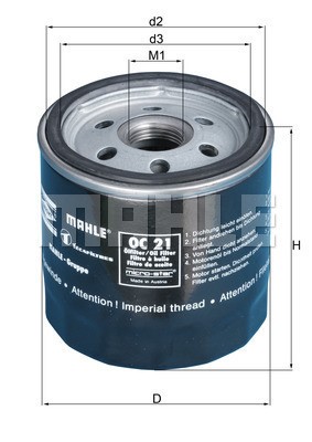 Oljefilter KNECHT KNECHT