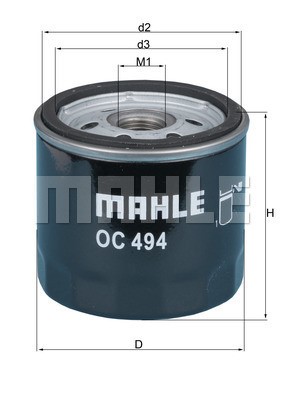 Oljefilter KNECHT KNECHT