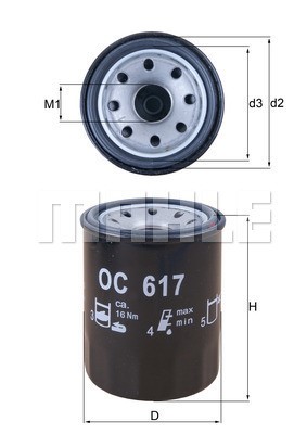 Oljefilter KNECHT KNECHT