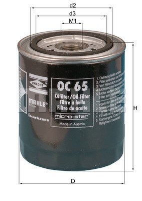 Oljefilter KNECHT KNECHT