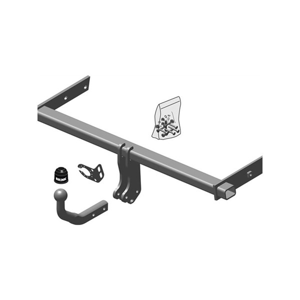 Tilhengerfeste fast kule Brink Volvo V70 / S80 2006–2016 BRINK