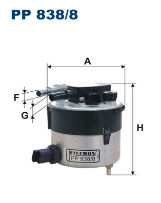 Drivstoffilter FILTRON FILTRON