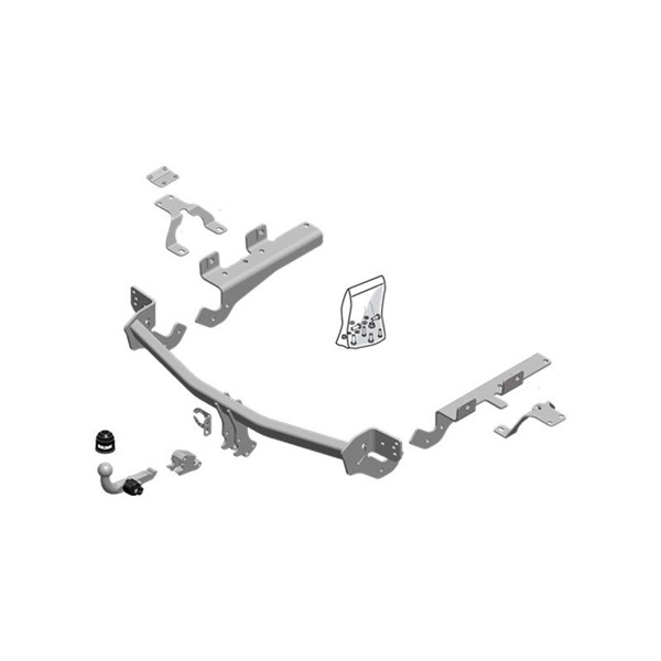 Tilhengerfeste-sett med avtagbar kule BRINK BRINK