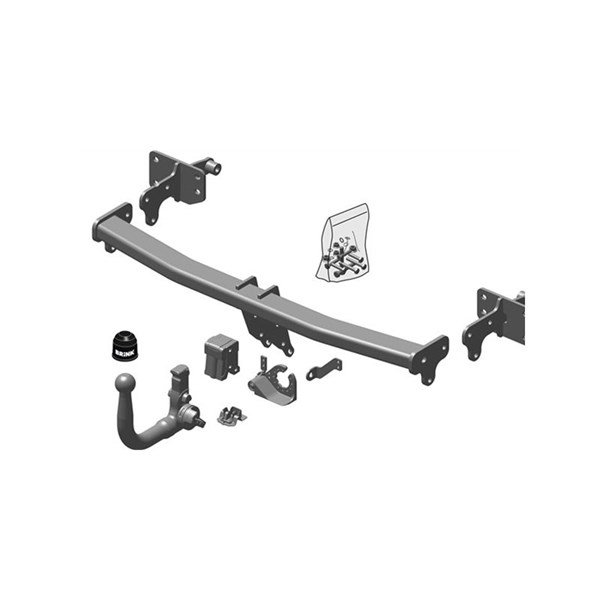 Tilhengerfeste-sett med avtagbar kule BRINK BRINK