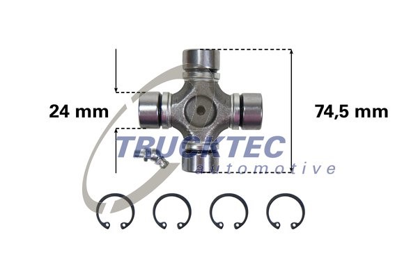 Ledd, longitudinalbølge TRUCKTEC AUTOMOTIVE TRUCKTEC AUTOMOTIVE