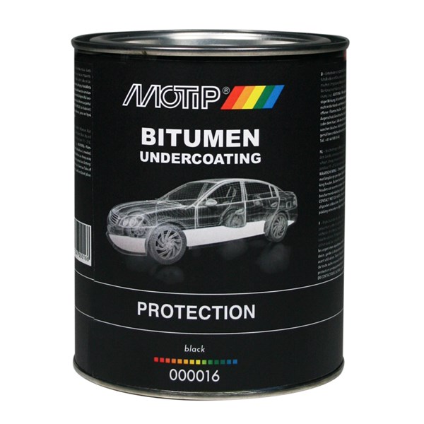 Bitumen Undercoating Understellsbeskyttelse svart 1kg MOTIP