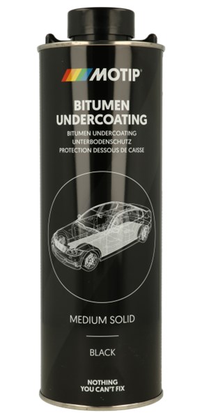 Bitumen Undercoating Understellsbeskyttelse svart 1L MOTIP