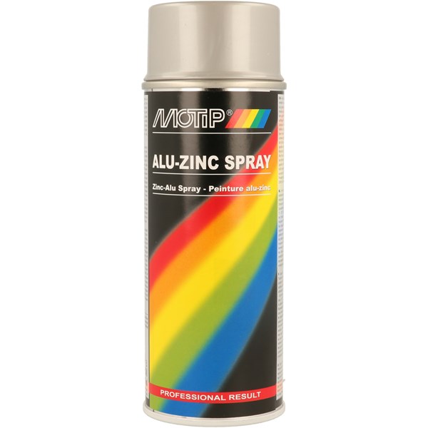 Alu-Zinc zinkspray sølv 400ml MOTIP