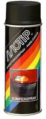 Bumperspray svart 400ml MOTIP