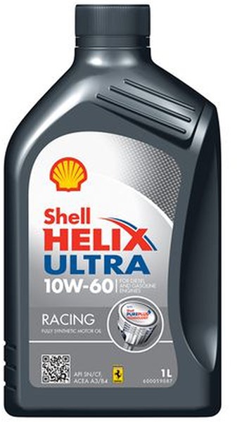 Motorolje Shell Helix Ultra Racing 10W-60 SHELL