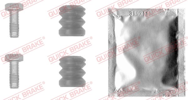 Tilbehørssett, bremsecaliper Full, Bakaksel, Framaksel