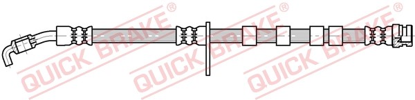 Bremseslange, Framaksel venstre - P1423924 - mazda 2 - OE D65143990