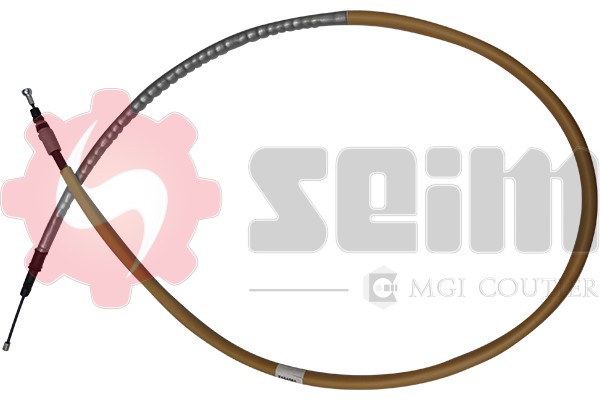 Kabel, parkeringsbremse, Høyre bak, Bakre venstre SEIM SEIM