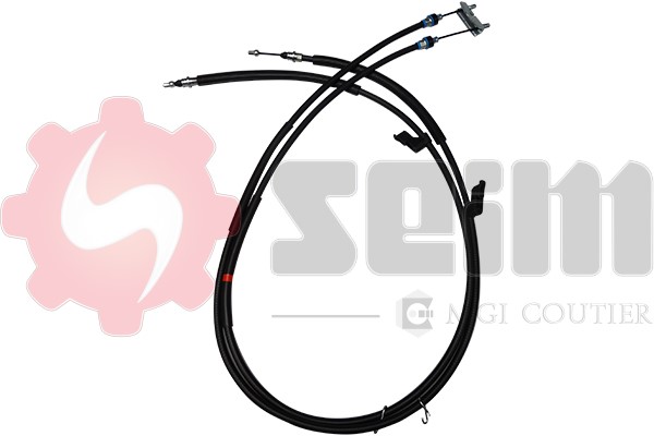 Kabel, parkeringsbremse, Bak SEIM SEIM