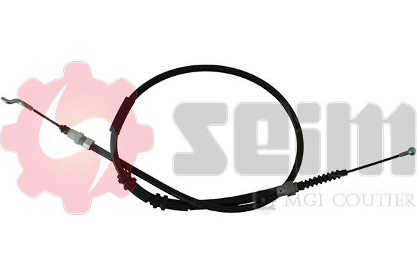 Kabel, parkeringsbremse, Høyre bak, Bakre venstre SEIM SEIM