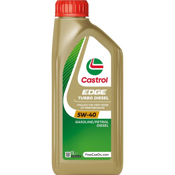 Motorolja Castrol Edge Turbo Diesel 5W-40 CASTROL