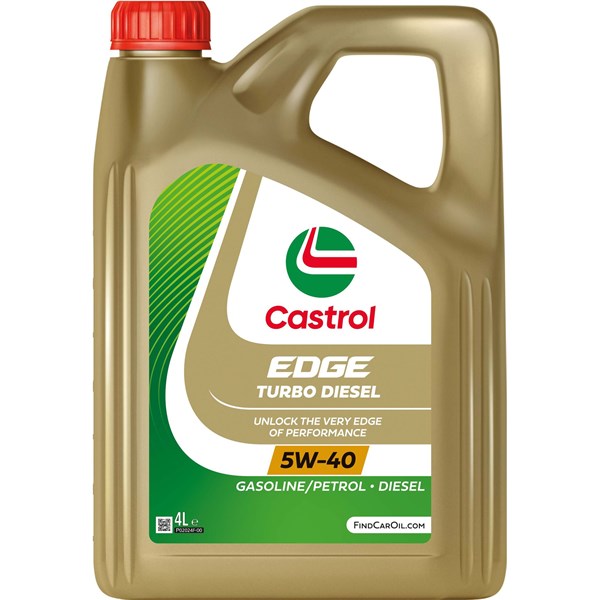 Motorolja Castrol  Edge Turbo Diesel 5W-40 CASTROL