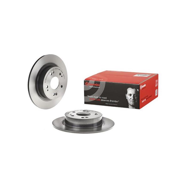 Bremseskive Full, Bakaksel BREMBO Coated disc line BREMBO