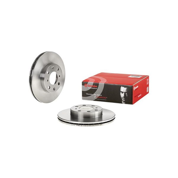 Bremseskive Innvendig ventilert, Framaksel BREMBO BREMBO