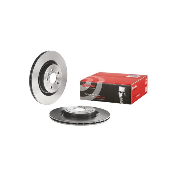Bremseskive Innvendig ventilert, Bakaksel BREMBO Coated disc line BREMBO