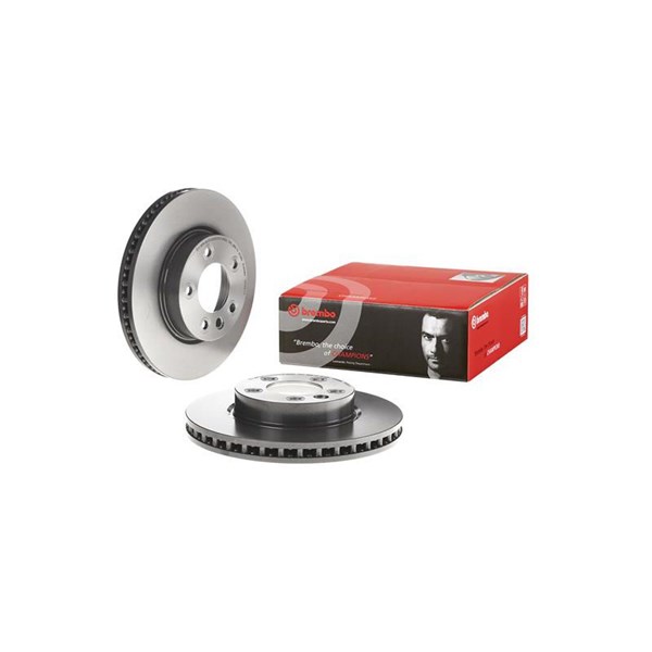 Bremseskive Innvendig ventilert, Framaksel BREMBO BREMBO