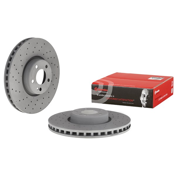 Bremseskive bremseskive todelt, Framaksel BREMBO BREMBO