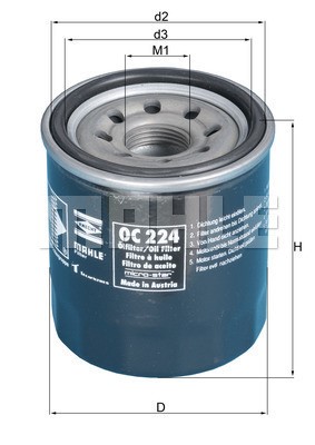 Oljefilter KNECHT KNECHT