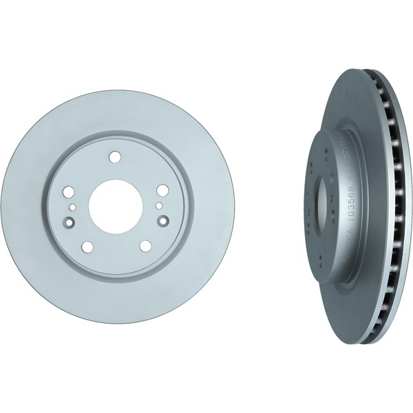 Bremseskive Ventilert, Framaksel KAVO PARTS KAVO PARTS