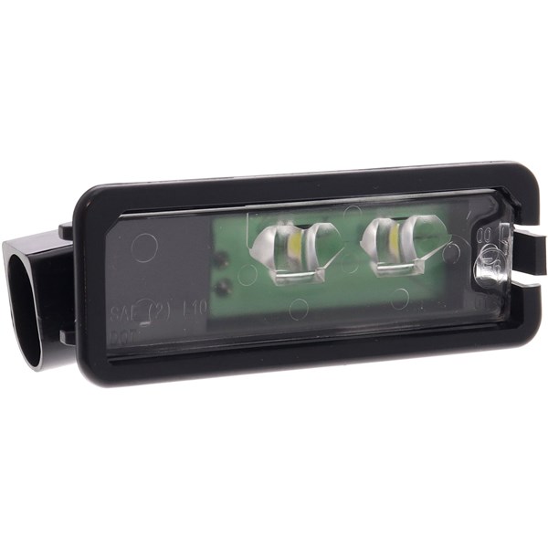 Nummerskiltlys, på begge sider