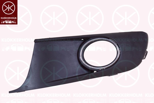 Ventilasjonsgitter, Foran høyre KLOKKERHOLM KLOKKERHOLM