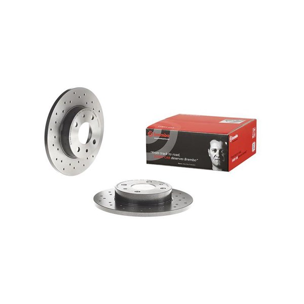 Bremseskive Full, Bakaksel BREMBO Coated disc line BREMBO