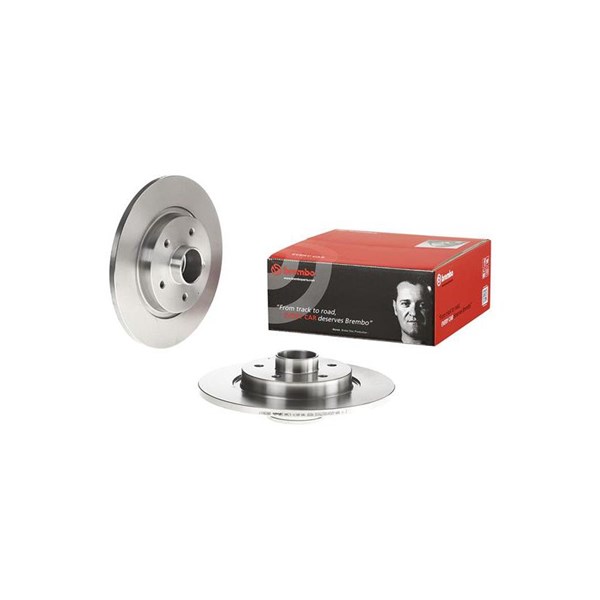 Bremseskive Full, Bakaksel BREMBO Bearing disc line BREMBO