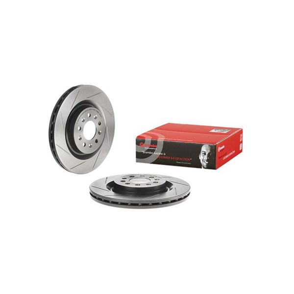 Bremseskive Innvendig ventilert, Bakaksel BREMBO Coated disc line BREMBO