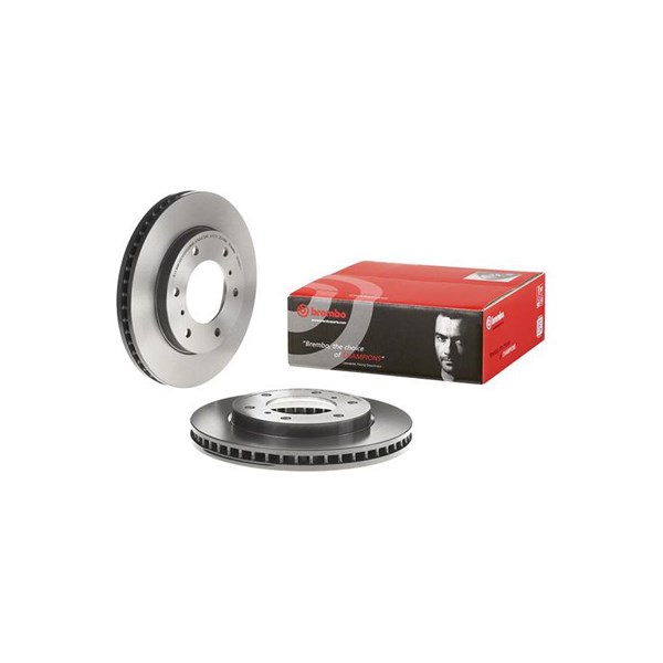 Bremseskive Innvendig ventilert, Framaksel BREMBO BREMBO