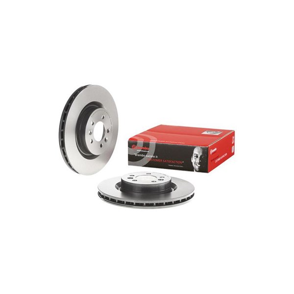 Bremseskive Innvendig ventilert, Framaksel BREMBO BREMBO