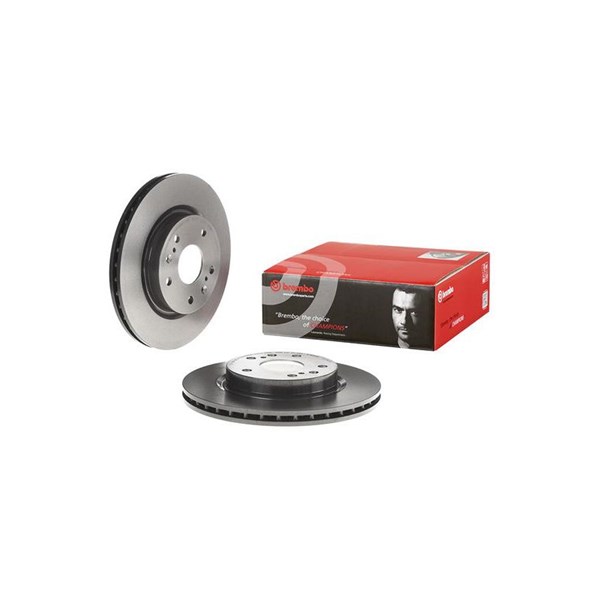 Bremseskive Innvendig ventilert, Framaksel BREMBO BREMBO