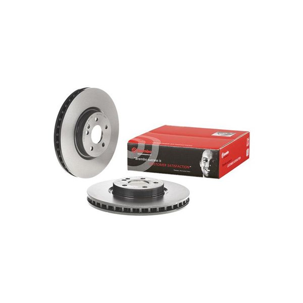 Bremseskive Innvendig ventilert, Framaksel BREMBO BREMBO