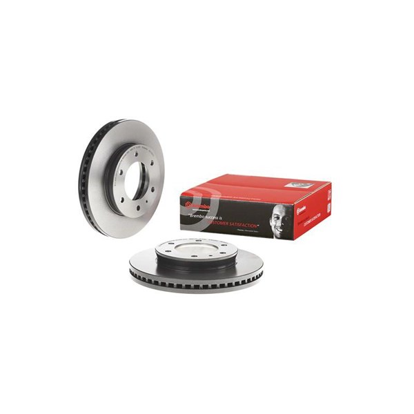 Bremseskive Innvendig ventilert, Framaksel BREMBO BREMBO