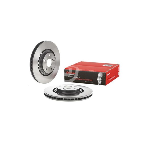 Bremseskive Innvendig ventilert, Framaksel BREMBO BREMBO