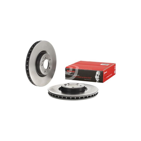 Bremseskive Innvendig ventilert, Framaksel BREMBO BREMBO