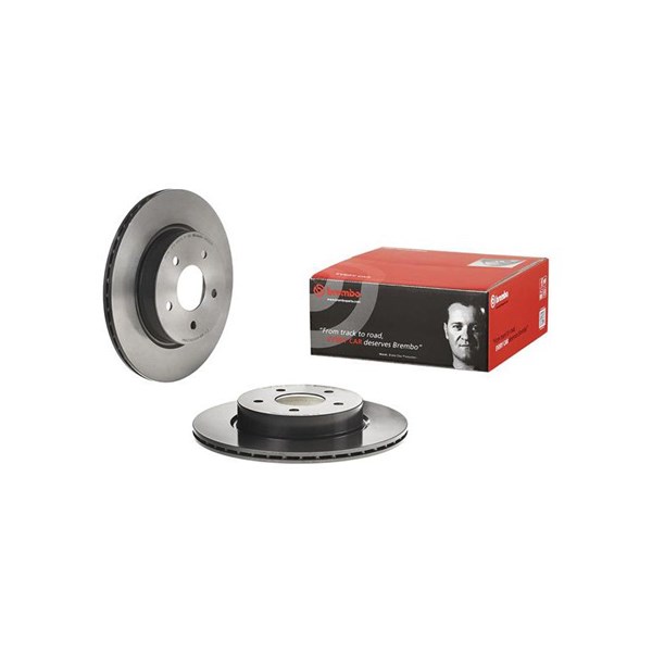 Bremseskive Innvendig ventilert, Bakaksel BREMBO Coated disc line BREMBO